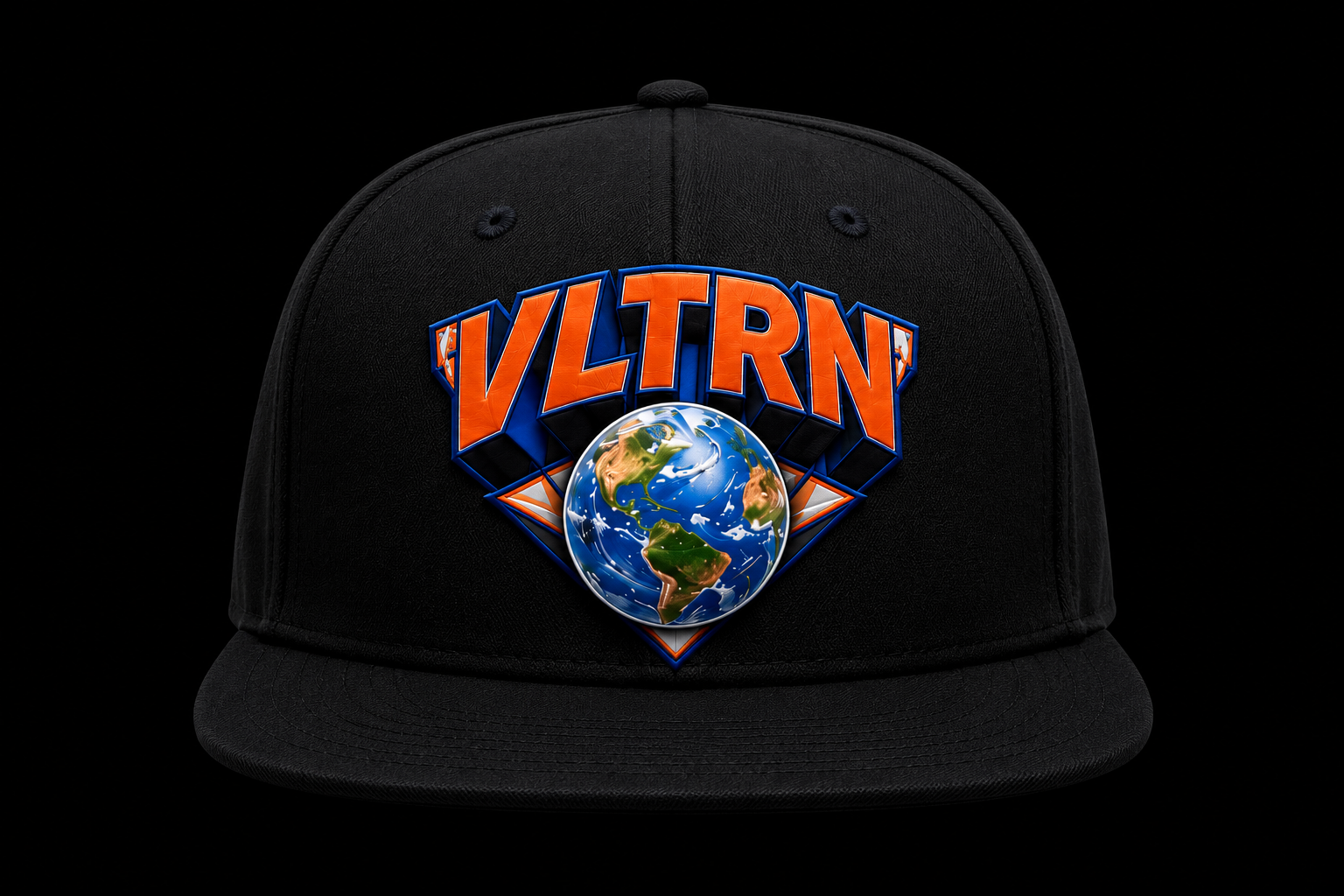 VLTRN Black Hat - Front VLTRN Black Hat - Front